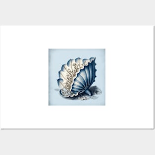 Elegant seashell Posters and Art